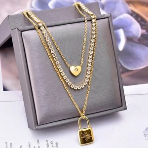 LOVE layered necklace